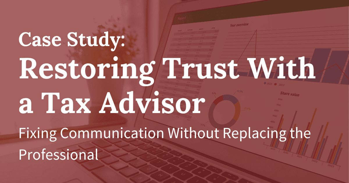When Competence Gets Lost in Translation — Pholus Restores Alignment Between a Client and Their Tax Advisor