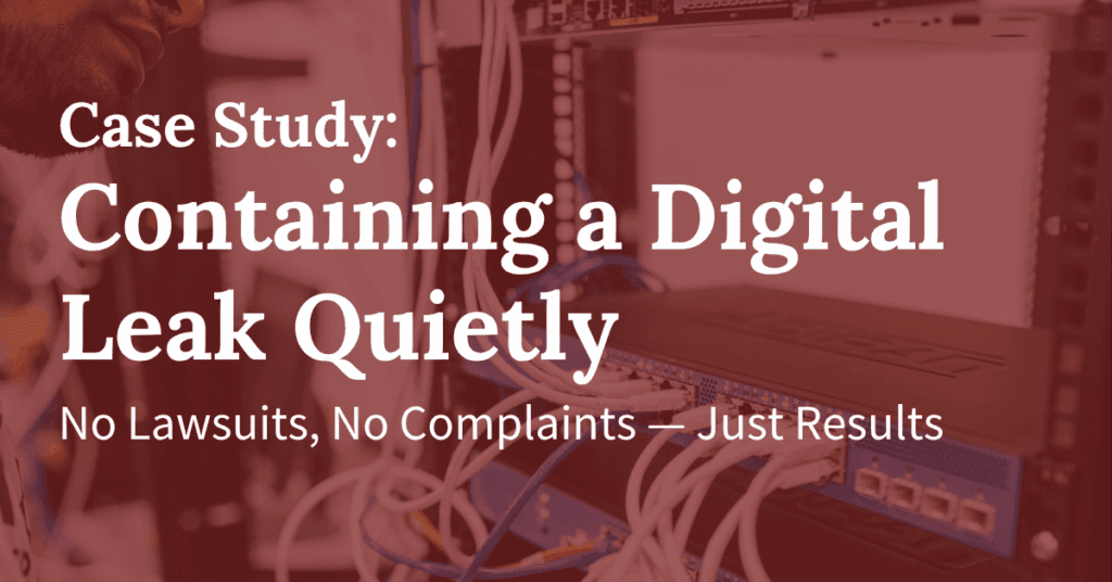 Discreet Internal Breach — How Pholus Contained a Digital Leak Without Triggering a Labor Backlash